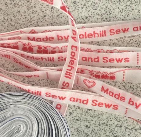 Colehill Sew and Sews labels